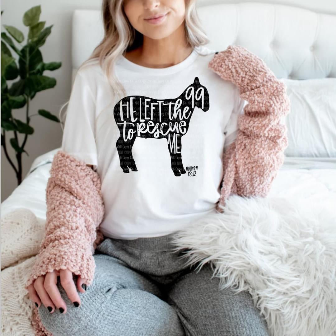 He Left The 99 To Rescue Me  Matthew 18:12