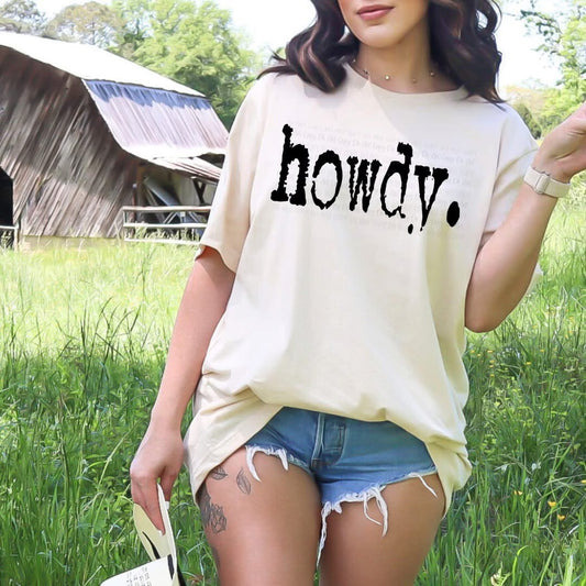 Howdy.