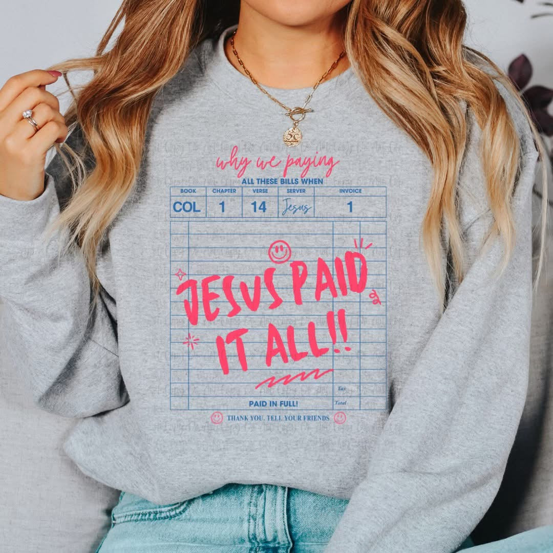 Jesus Paid It All