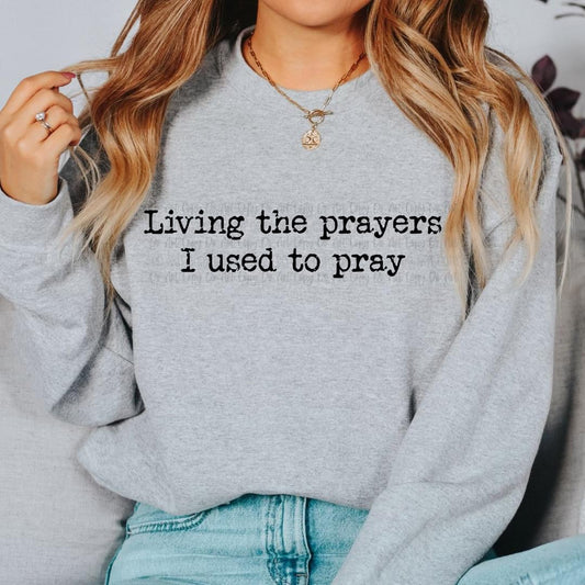 Living The Prayers I Used To Pray