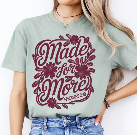 Made For More Ephesians 2:10