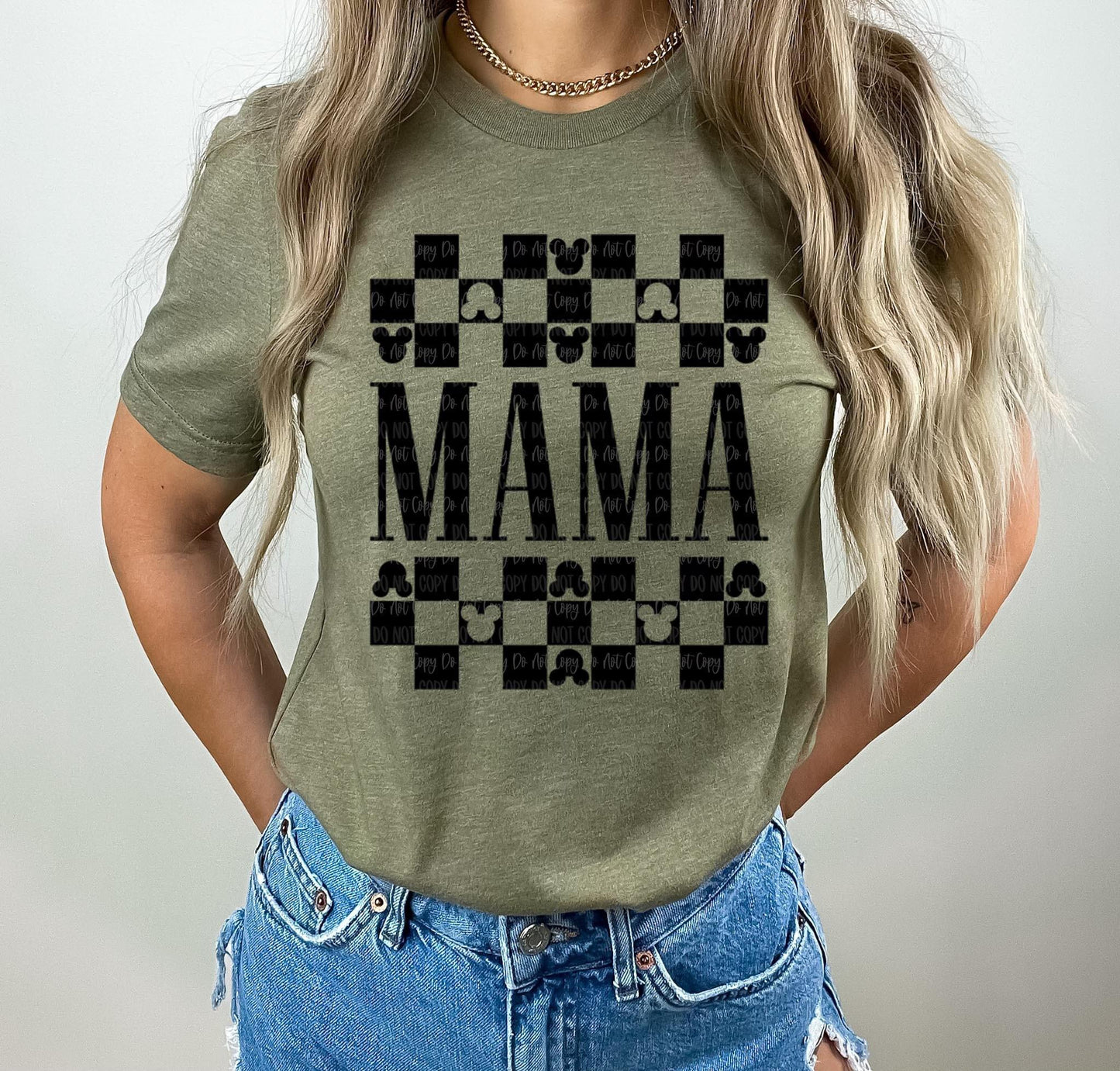 Checkered Mama Mouse