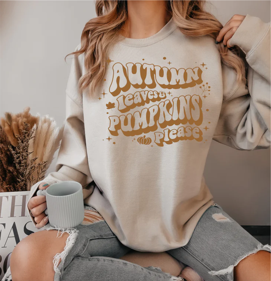 Autumn Leaves & Pumpkins