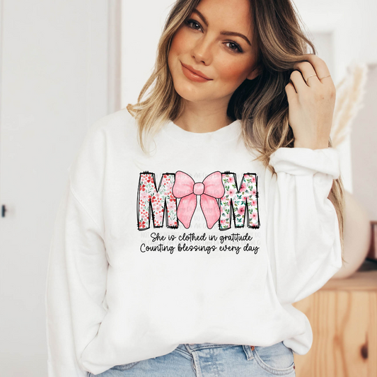 Mom She Is Clothed In Graditude